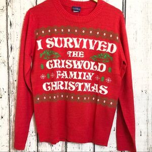 National lampoon I survived the Griswold family Christmas sweater festive vacay